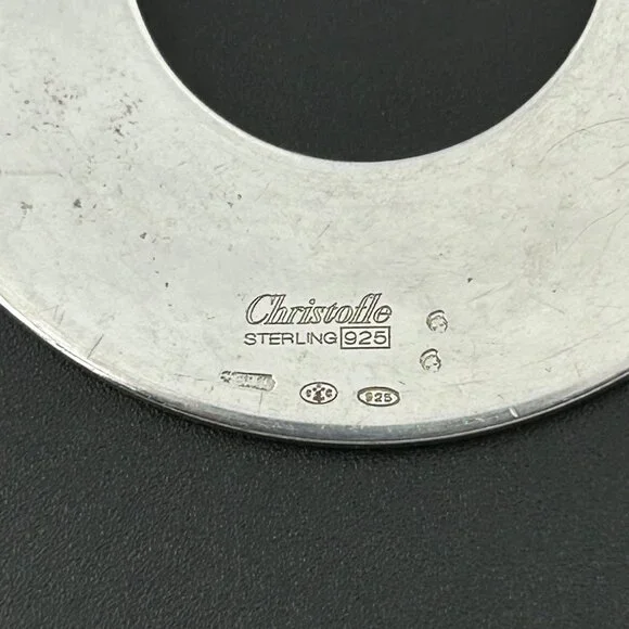 Christofle Sterling Silver Pendant Necklace - Picture 4 of 5